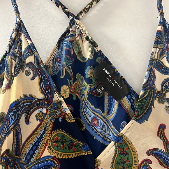 Romeo and Juliet asymmetrical midi dress. M. Never worn no tags. - Picture 2 of 4